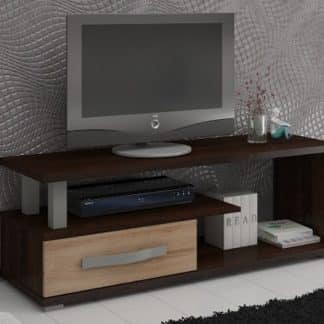 ANGEL TV stolek 1D, dub sonoma tmavý/dub sonoma