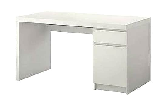 Psací stůl VALKE bílý