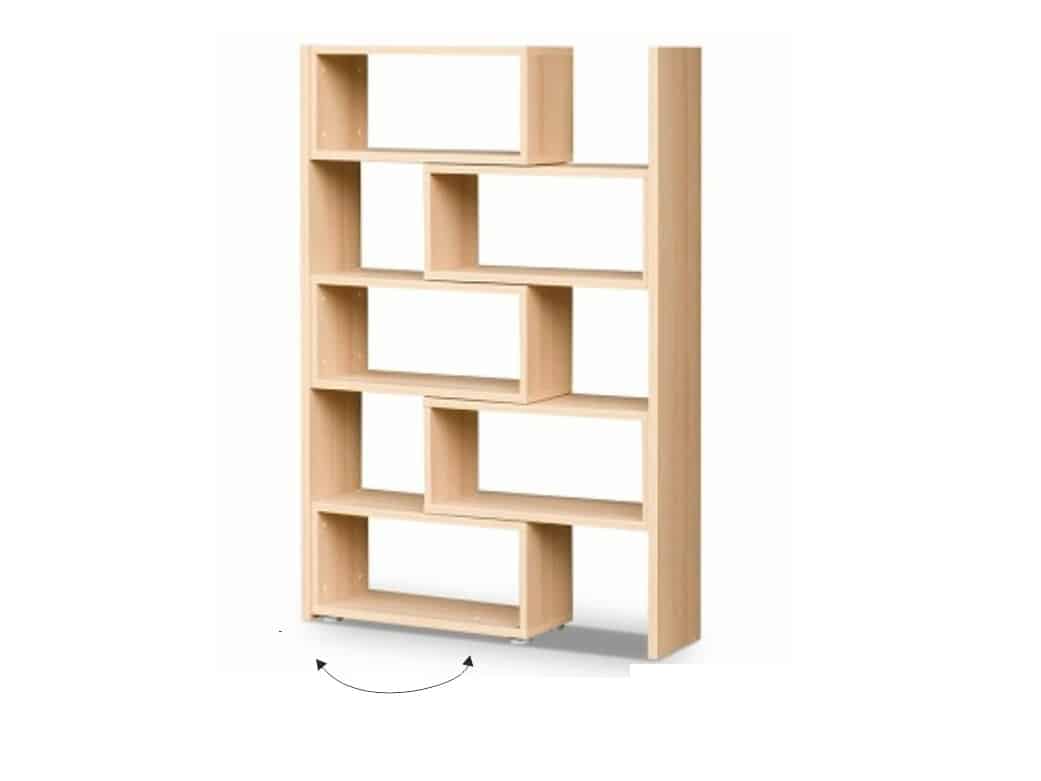 KLOE I regál rozkládací, dub sonoma