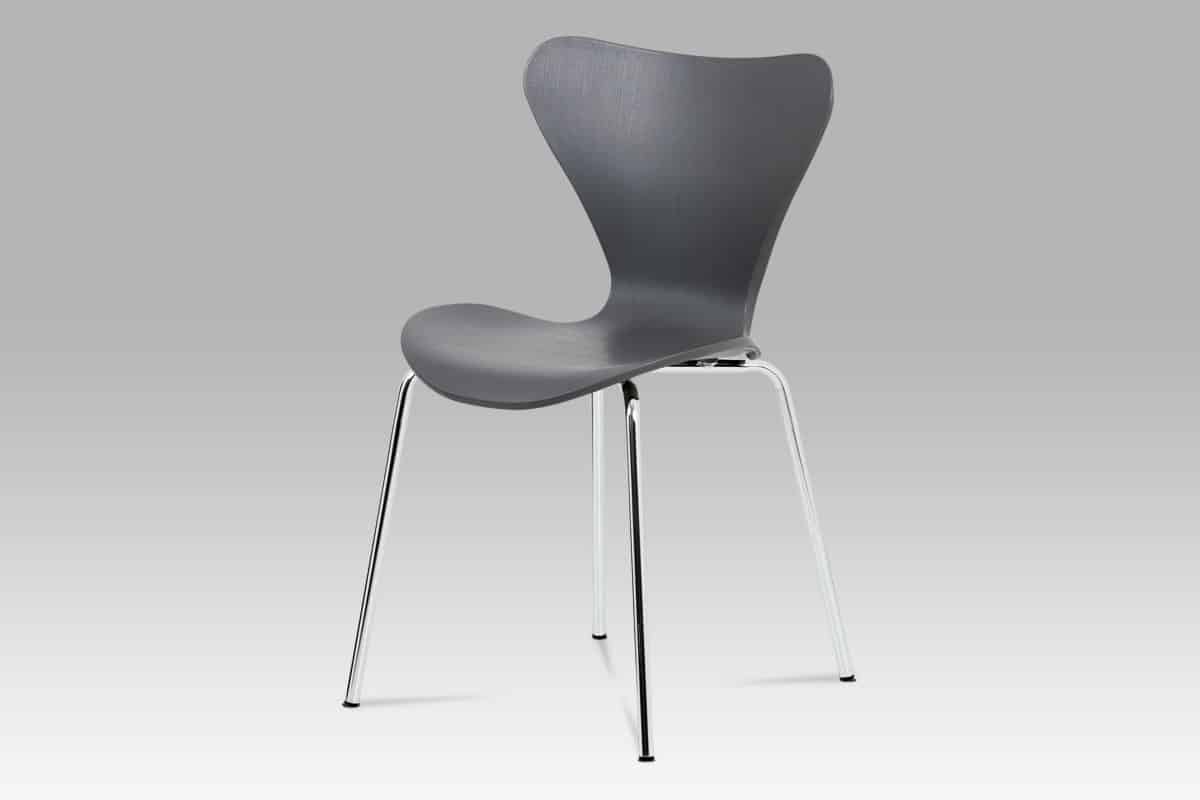 Jídelní židle AURORA GREY, šedá