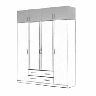 Nástavec 21545, bílá