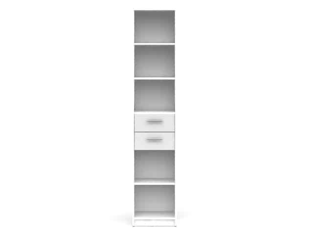 NEPO, regál REG2S/40, bílá