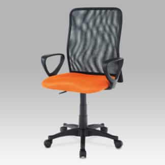 Kancelářská židle KA-B047 ORA, oranžová