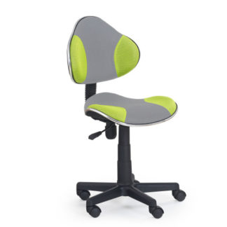 Dětská židle FLASH-2, šedá/zelená