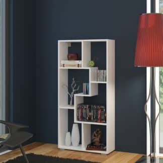 Regál DOMINO B, bílá