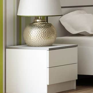 VISTA noční stolek, bílá