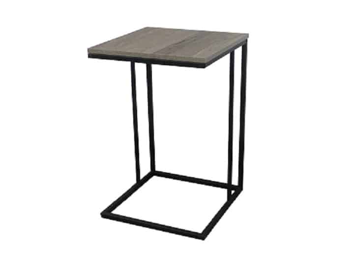 KALA odkládací stolek, dub/černá