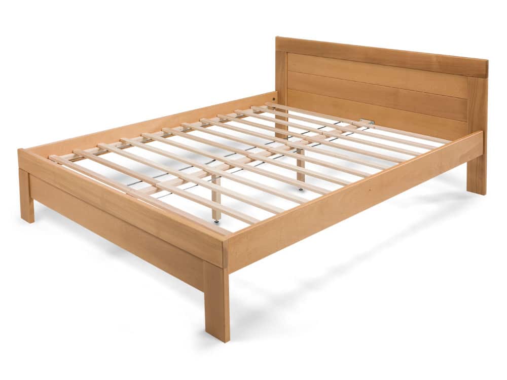 Postel WOODY CLASSIC 160x200 bez roštu, masiv buk