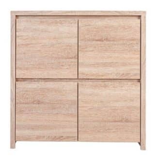 KASPIAN, komoda KOM4D, dub sonoma