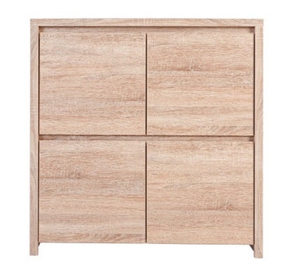 KASPIAN, komoda KOM4D, dub sonoma