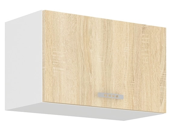 SARA SONOMA, skříňka horní 60 OK-40, bílá/dub sonoma