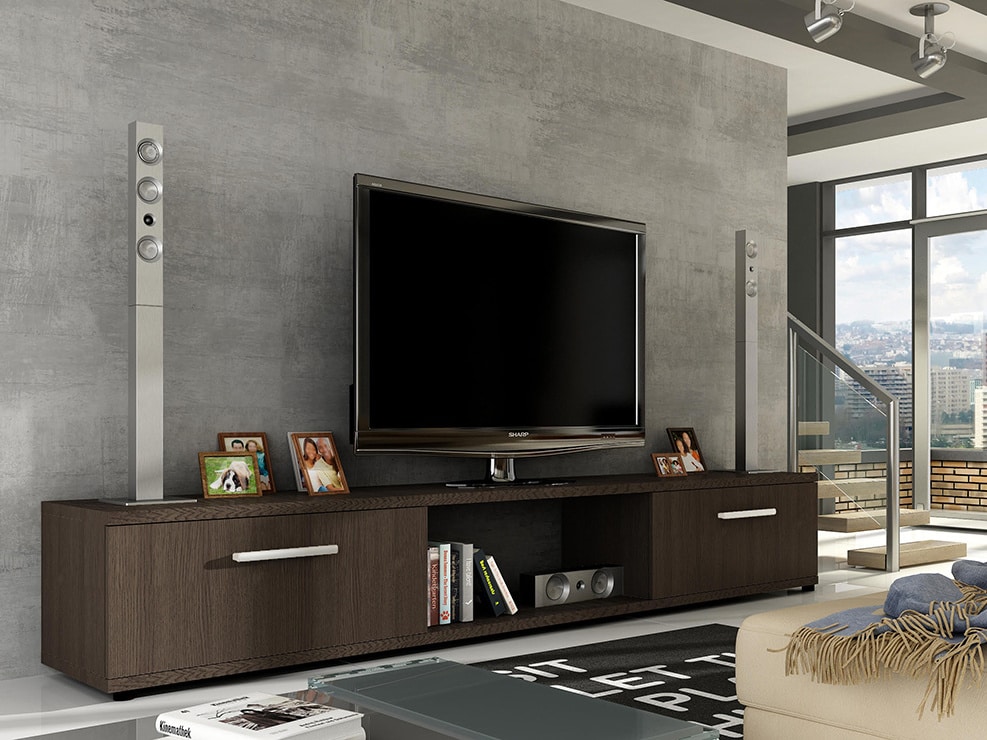 Televizní stolek MOLTON RTV, choco