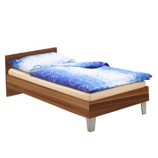 Jednolůžko PETRA 90 x 200 cm, lamino, ořech