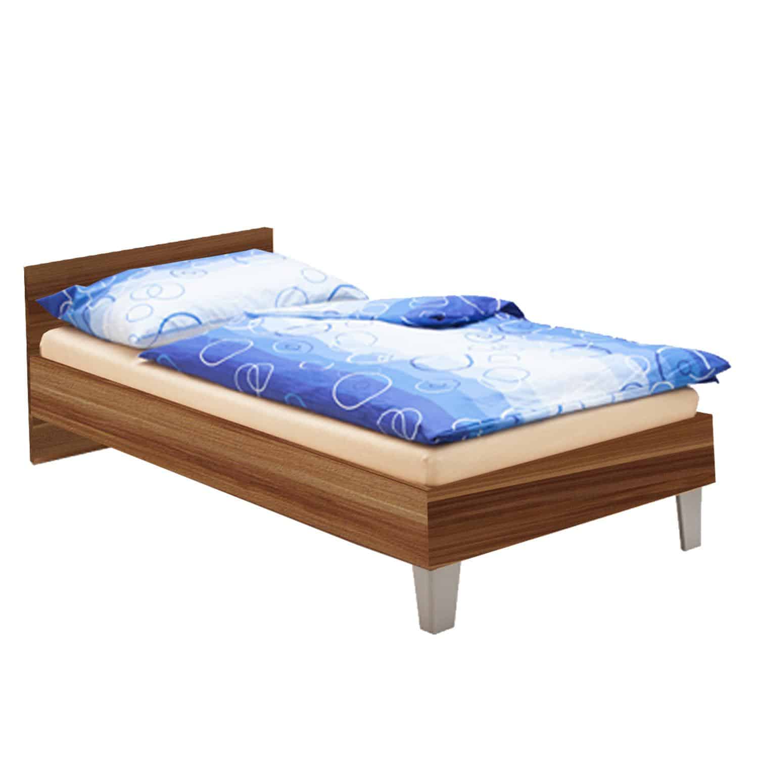 Jednolůžko PETRA 90 x 200 cm, lamino, ořech