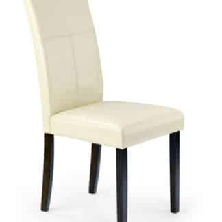 Jídelní židle KERRY BIS, wenge/béžová