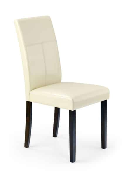 Jídelní židle KERRY BIS, wenge/béžová