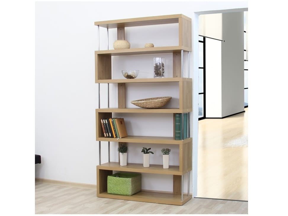 ALIS regál, dub/chrom