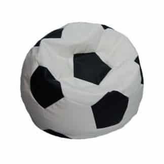 BOBEK sedací vak, bílá/černá