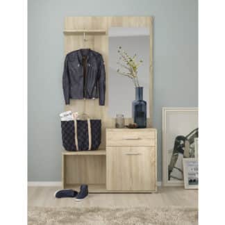 ARIS 2, předsíňová stěna, dub sonoma