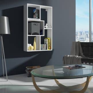 Regál DOMINO A, bílá