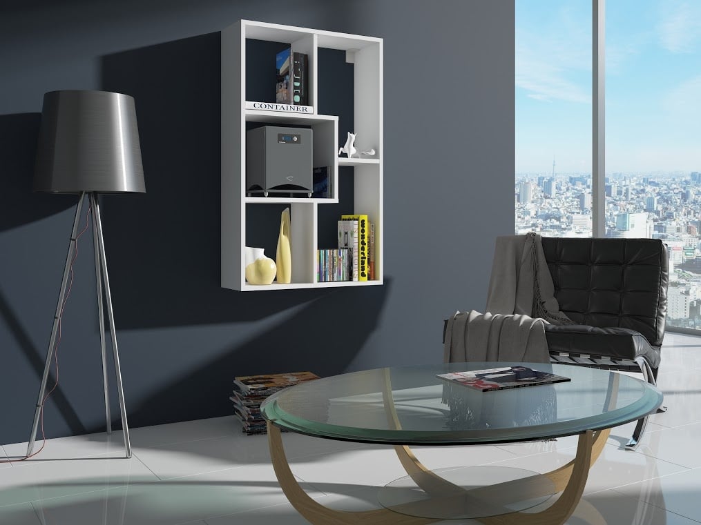 Regál DOMINO A, bílá