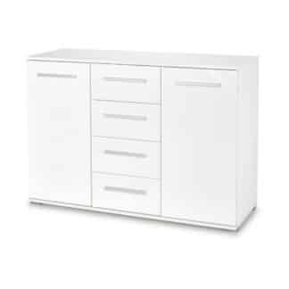 Komoda LIMA KM-4, bílá