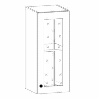 PROWANSJA horní vitrína G30S pravá, borovice andersen