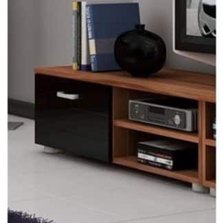 MAGIC, RTV stolek krátký, švestka/černý lesk