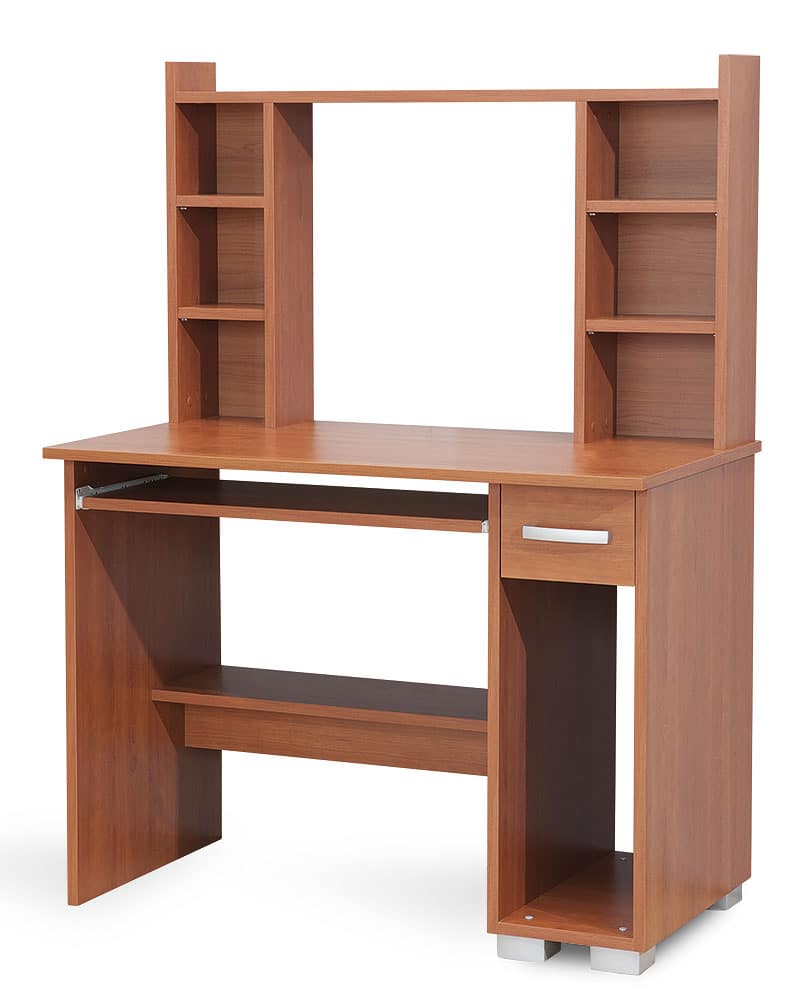 PC stůl s nástavcem DIONIS, třešeň