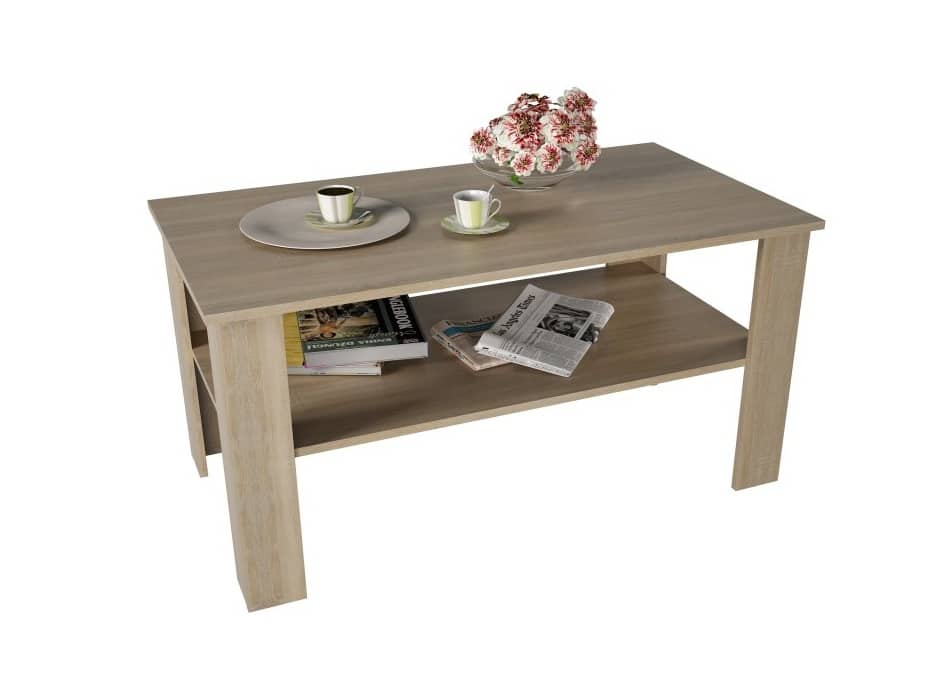 GAUDI konferenční stolek, dub sonoma