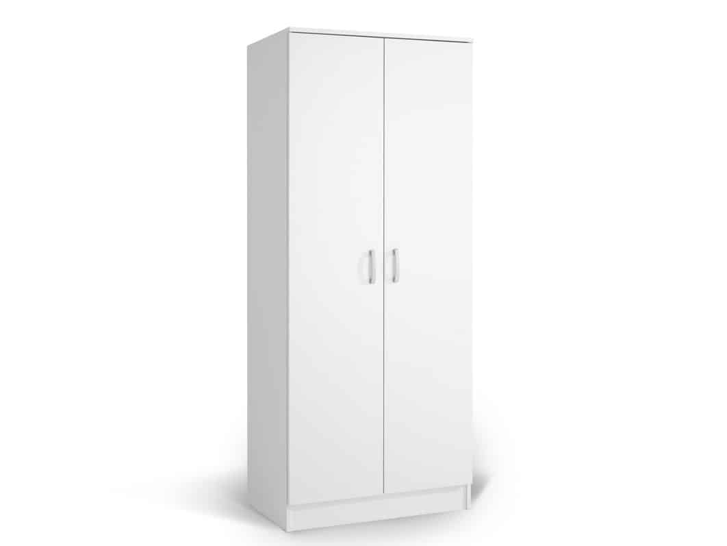 Šatní skříň IVA 2K, bílá