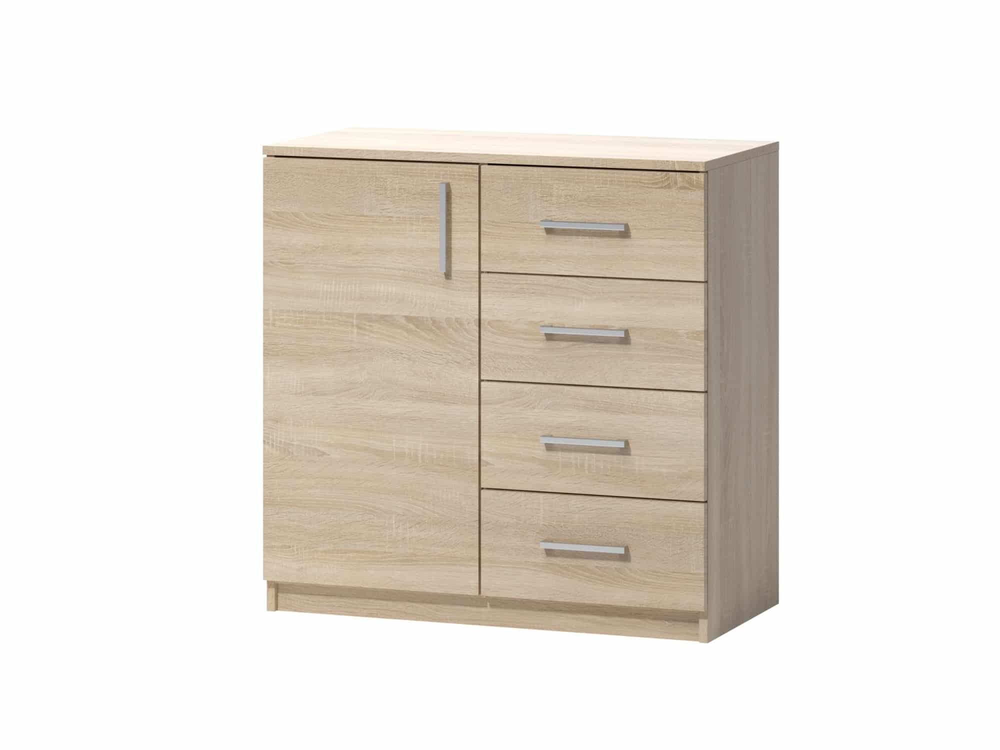 Komoda ARTA 02, dub sonoma světlý