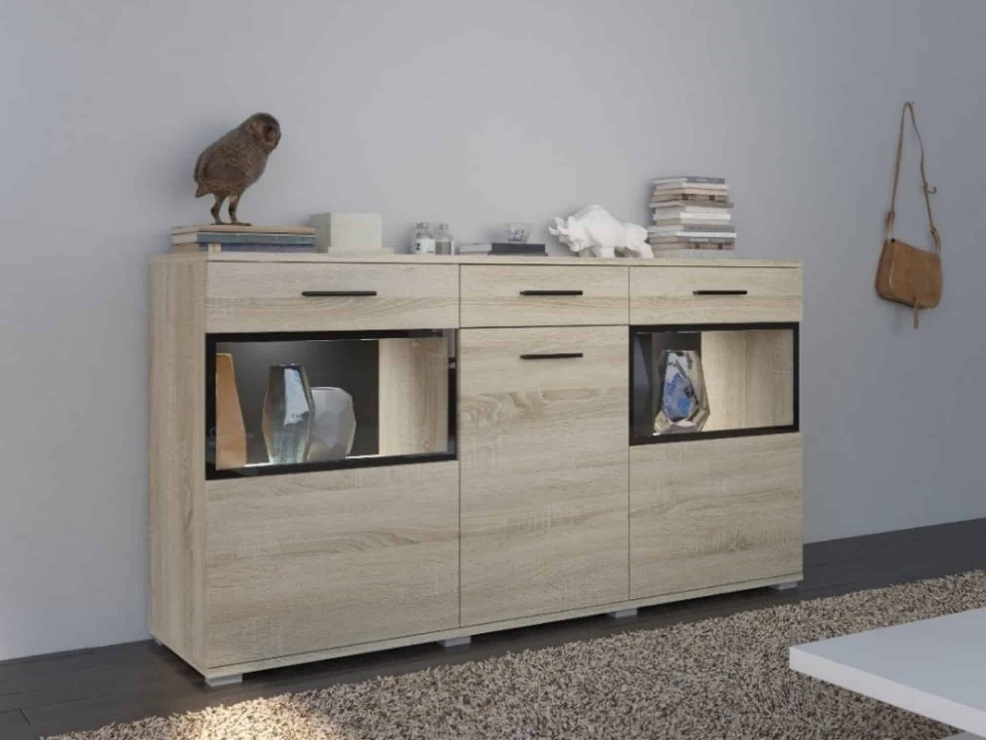 Komoda BLUES, dub sonoma