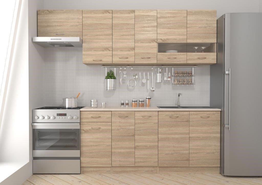 Kuchyně RAMONA 180/240 cm, dub sonoma