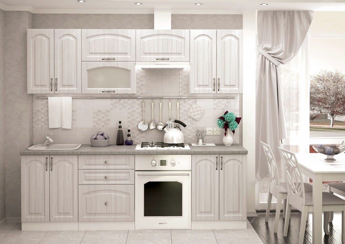 Kuchyně VERONA 180/240, zlatý jasan