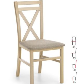 Židle DARIUSZ, dub sonoma