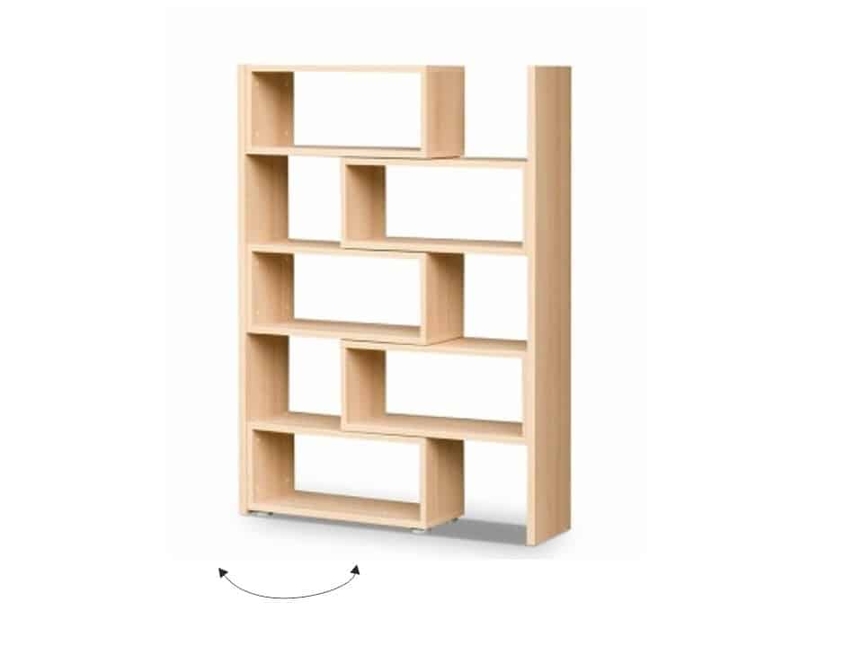 KLOE II regál rozkládací, dub sonoma