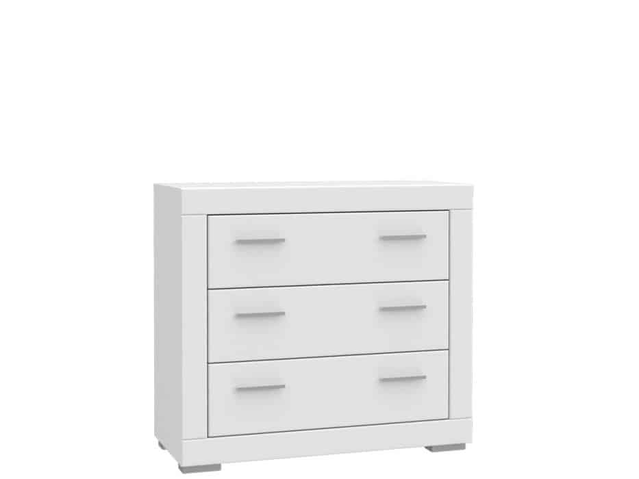SNOW komoda SNWK23, bílá