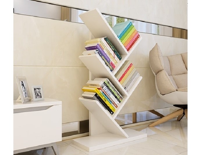 Knihovna BAKI NEW TYP 3, bílá