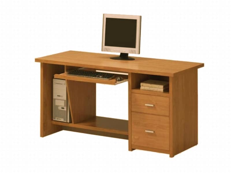 PC stůl se zásuvkami OSCAR, PC1, třešeň