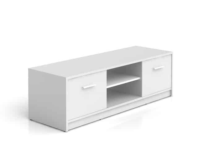 NEPO, televizní stolek RTV2D, bílá