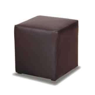 KUBIK taburet, černá