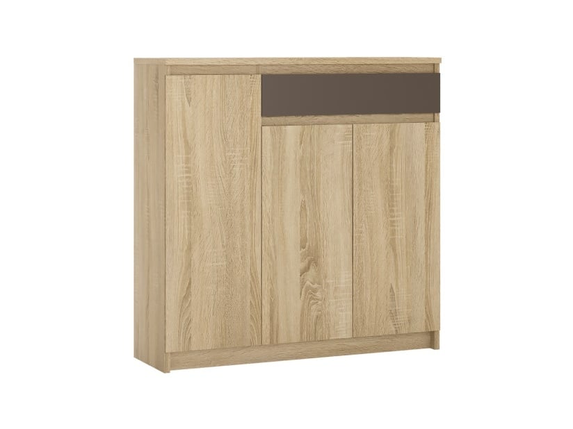 Komoda ARMADIO A2-3D1S, dub sonoma/lava