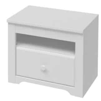 FOR YOU noční stolek typ 27, bílá arctic