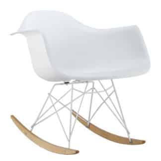 Houpací židle MONDI II, bílá