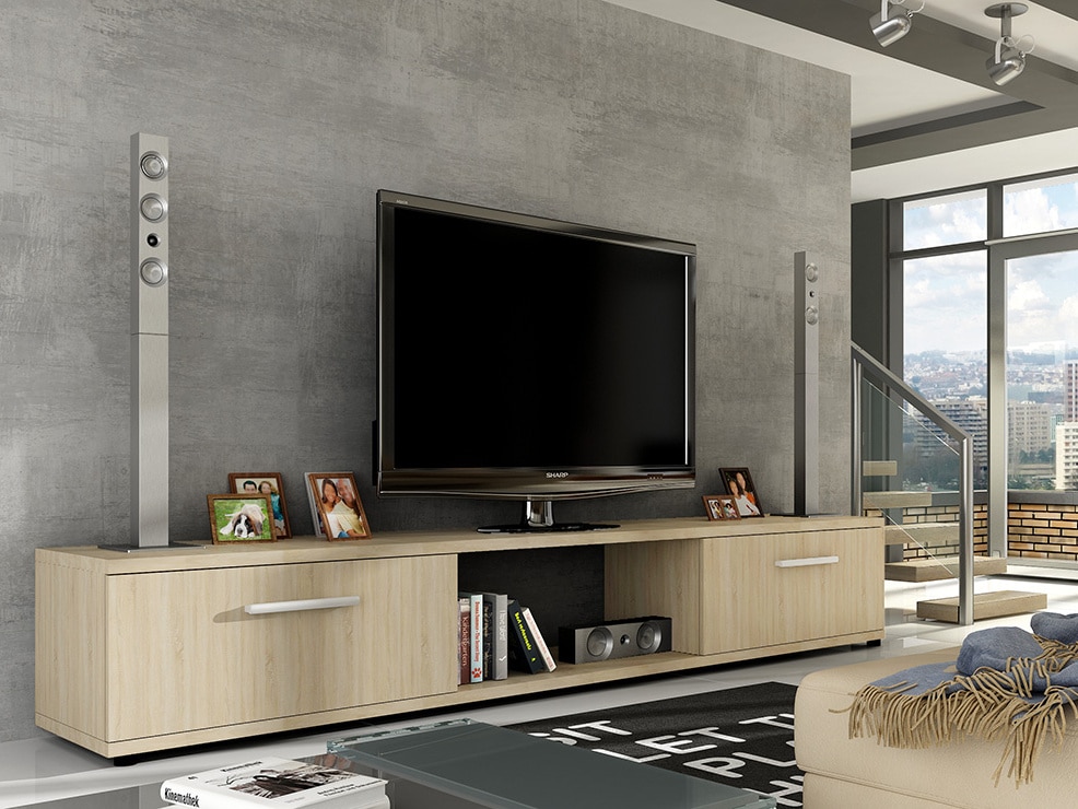 Televizní stolek MOLTON RTV, dub sonoma