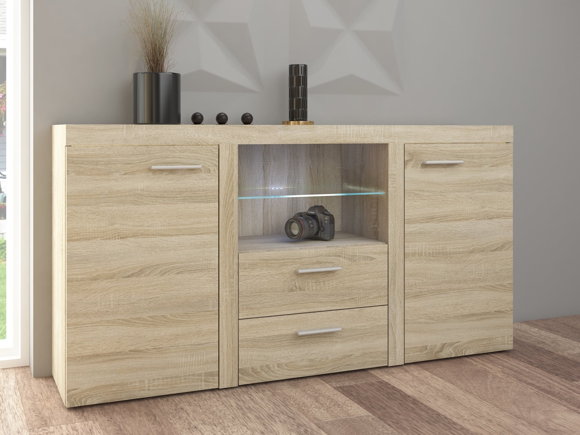 Komoda RUMBA, dub sonoma