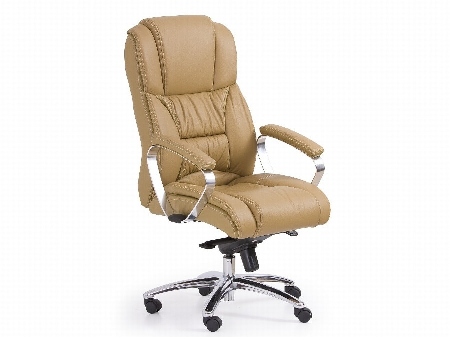 Kancelářské křeslo FOSTER, světle hnědá
