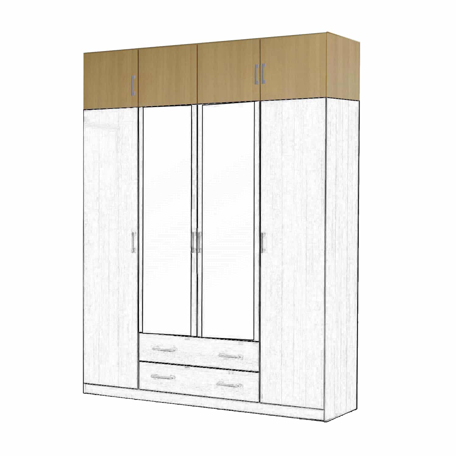 Nástavec 11545, buk