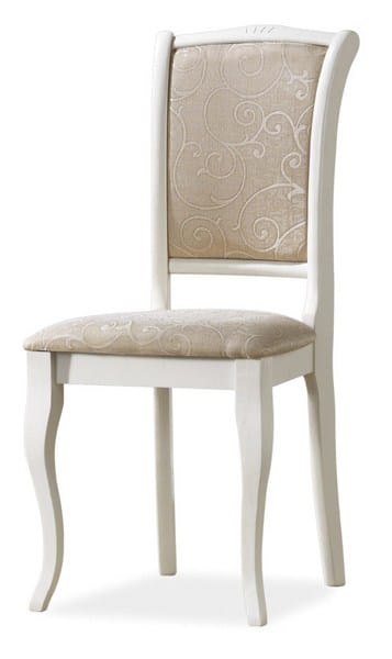 Dřevěná židle OP-SC2, bílá